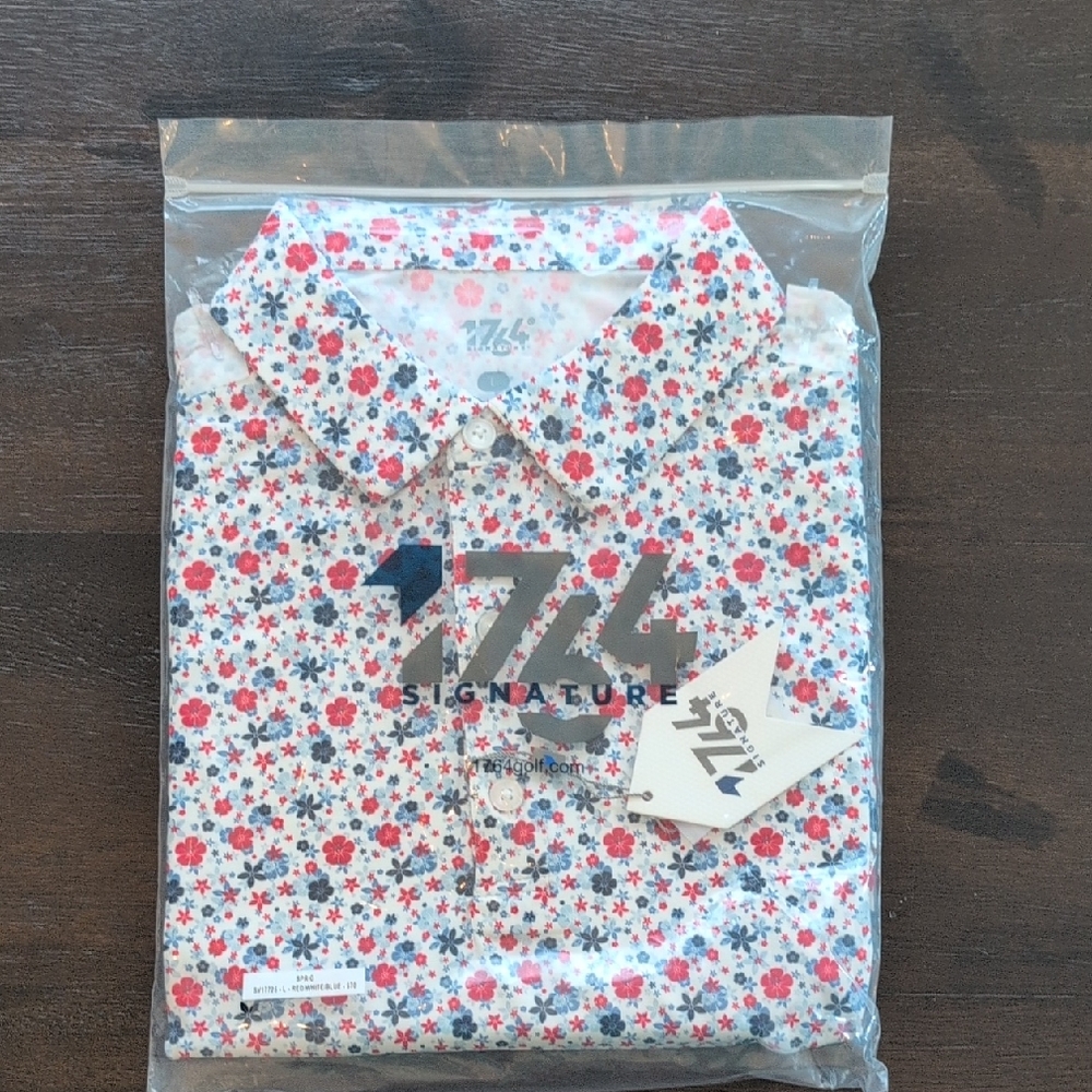 1776 Signature Floral Button-Up Shirt